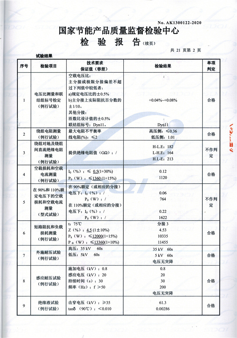 高低压试验报告-S11-1250武平武平武平油浸式变压器-2.jpg